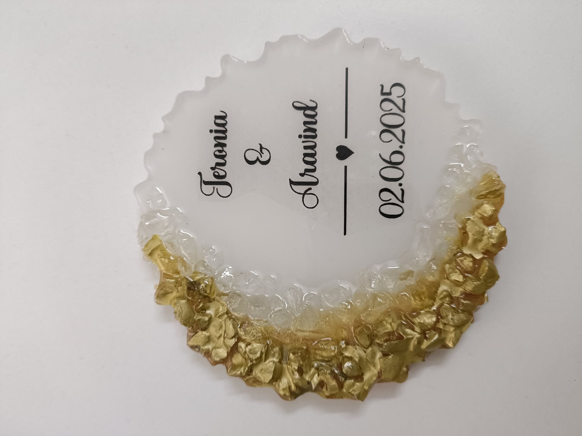 Resin Fridge Magnet Design 1